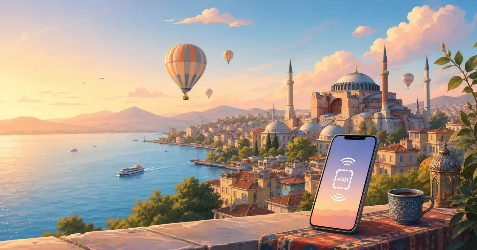 Best eSIM for Turkey: Istanbul, Cappadocia, and the Coast